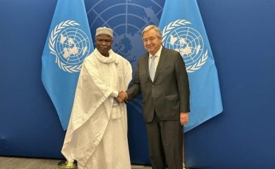 الأمين العام لمنظمة التعاون الإسلامي يلتقي أمين عام الأمم المتحدة