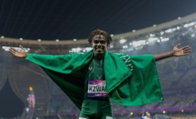 “غزواني” ينتزع الميدالية الذهبية الخامسة لسباق 800م في أسياد هانغتشو 2022