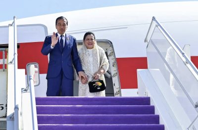 رئيس جمهورية إندونيسيا يغادر الرياض