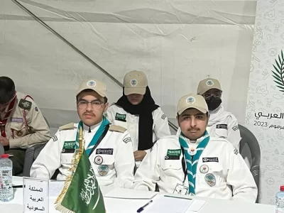 “الكشافة السعودية” تواصل مُشاركتها بالمخيم الكشفي العربي الـ 33