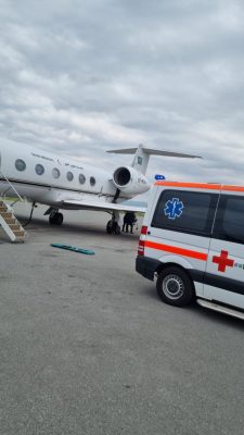 نقل مواطنة بالإخلاء الطبي من كوسوفا إلى المملكة