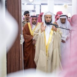 سماحة المفتي يستقبل رئيس الشؤون الدينية الشيخ عبدالرحمن السديس
