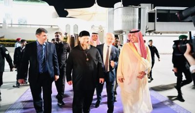 الرئيس الشيشاني يغادر جدة بعد أدائه مناسك الحج